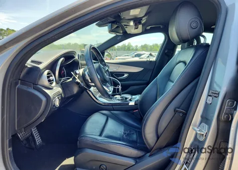 2015 Mercedes-Benz C 300 from USA, damaged, VIN 55SWF4JB4FU055513